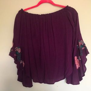 Off the shoulder top